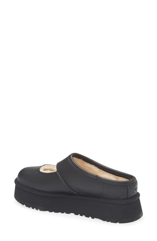 Ugg(r) Bea Genuine Shearling Lined Platform Mary Jane In Black
