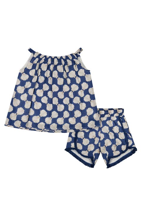 Colette Girl's Top and Short Set
