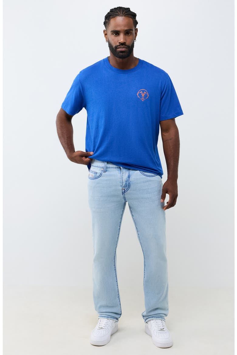Ricky Big T Straight Leg Jeans, Alternate, color, LIGHT JOURNEY
