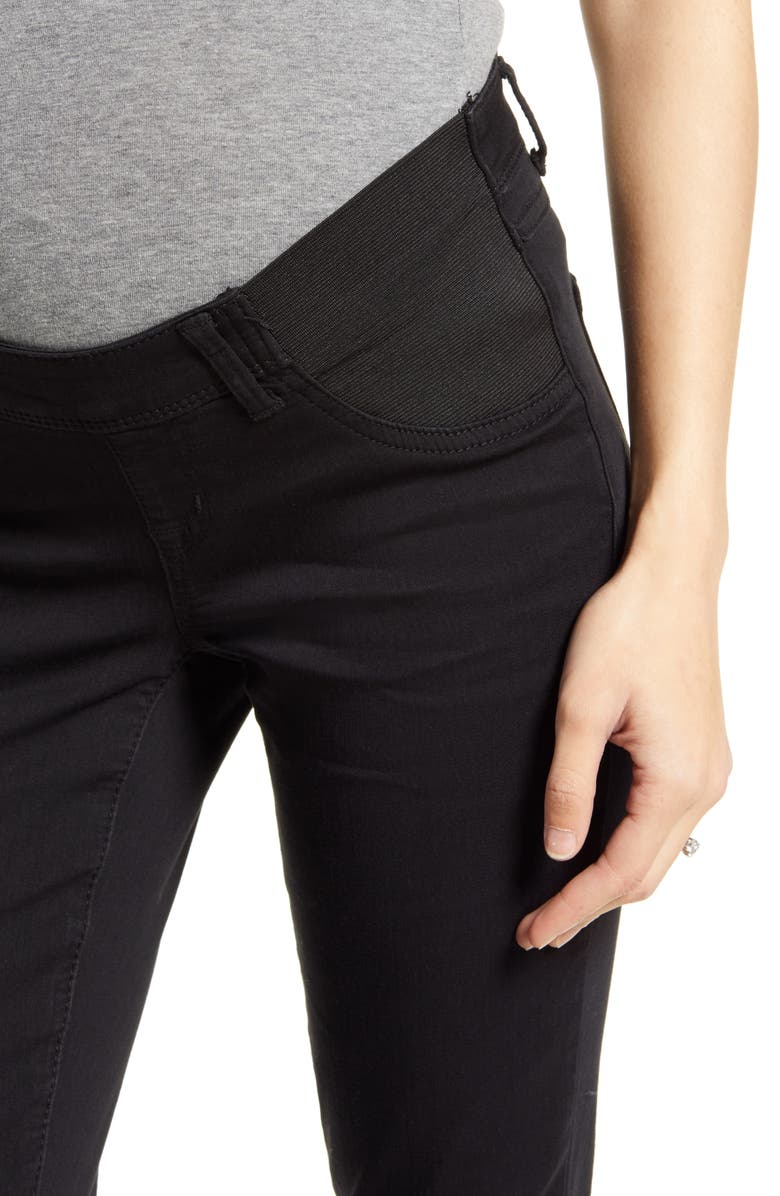 1822 Denim Silky Denim Maternity Ankle Skinny Jeans, Alternate, color,