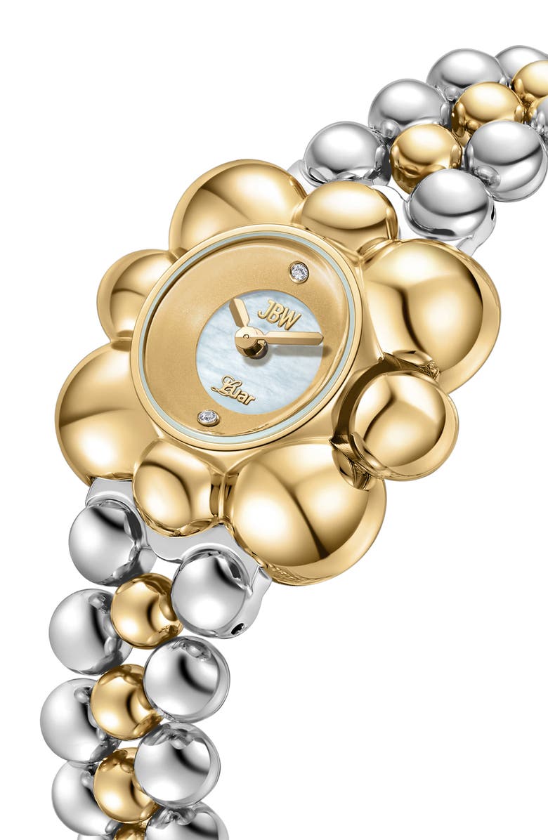 JBW x Luar Atmosphere Two-Tone Bracelet Watch, 30mm, Alternate, color, Two-Tone
