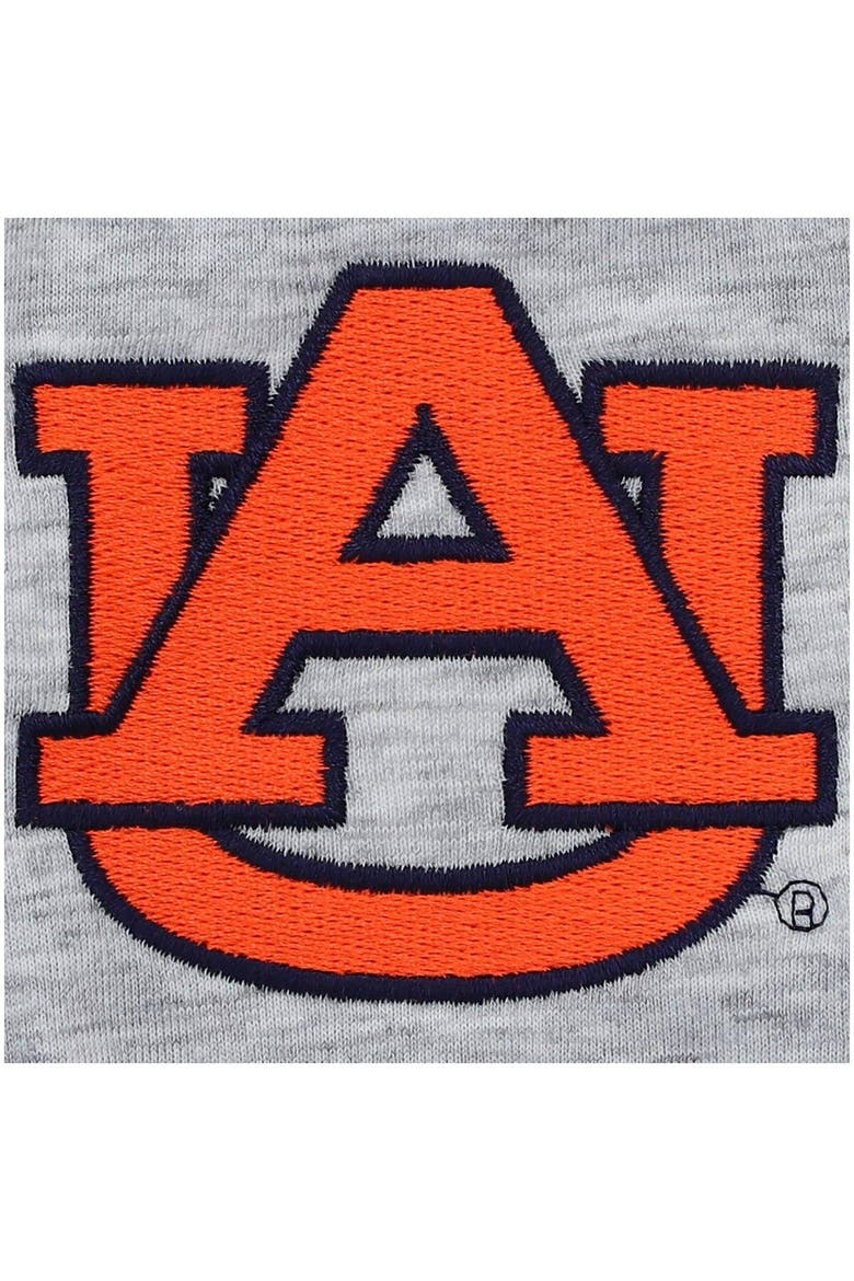 Men's Champion Heathered Gray Auburn Tigers Field Day Team Quarter-Zip Jacket, Alternate, color, Heather Gray