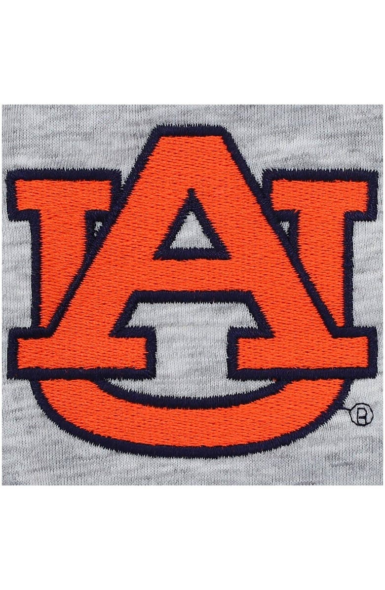 Champion Men's Champion Heathered Gray Auburn Tigers Field Day Team Quarter-Zip Jacket, Alternate, color,
