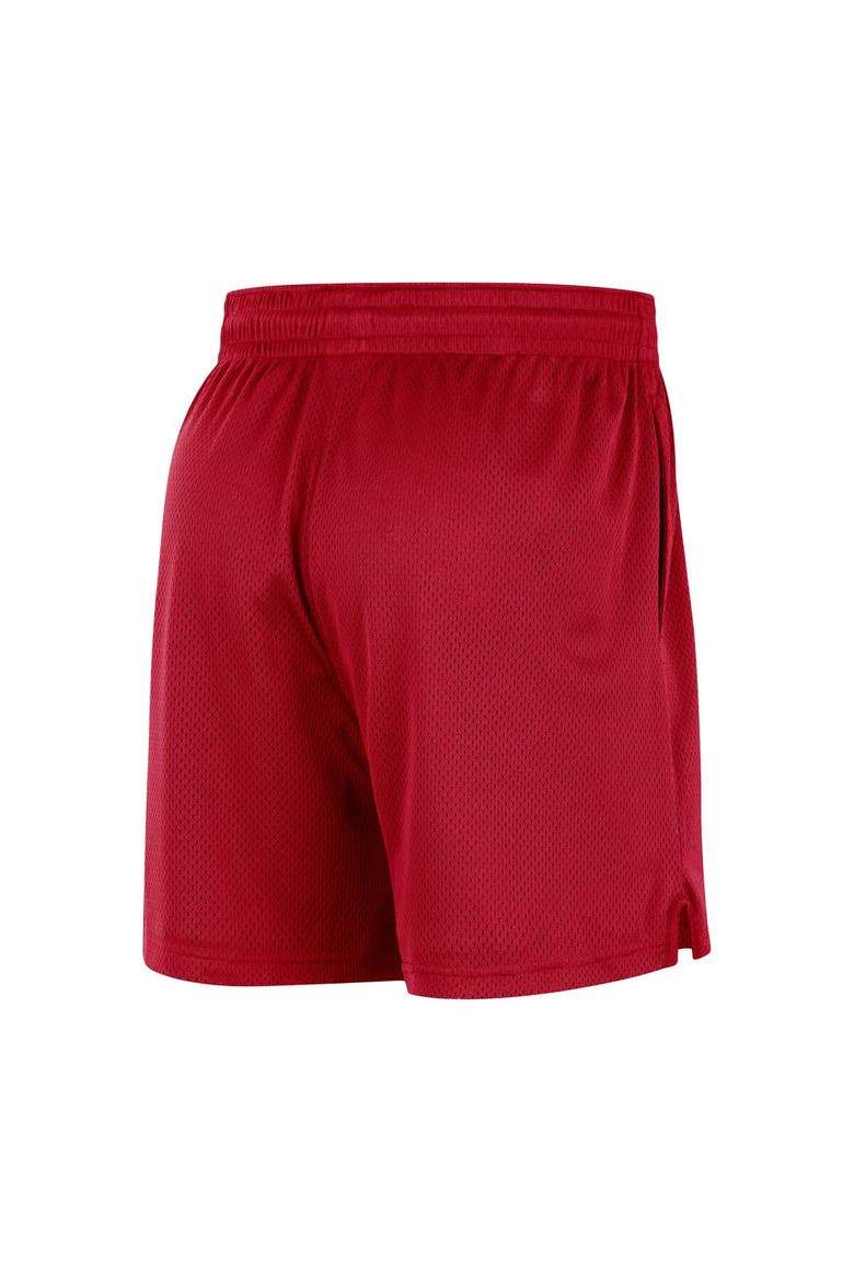 Unisex Nike Red Washington Wizards Warm Up Performance Practice Shorts, Alternate, color, Red