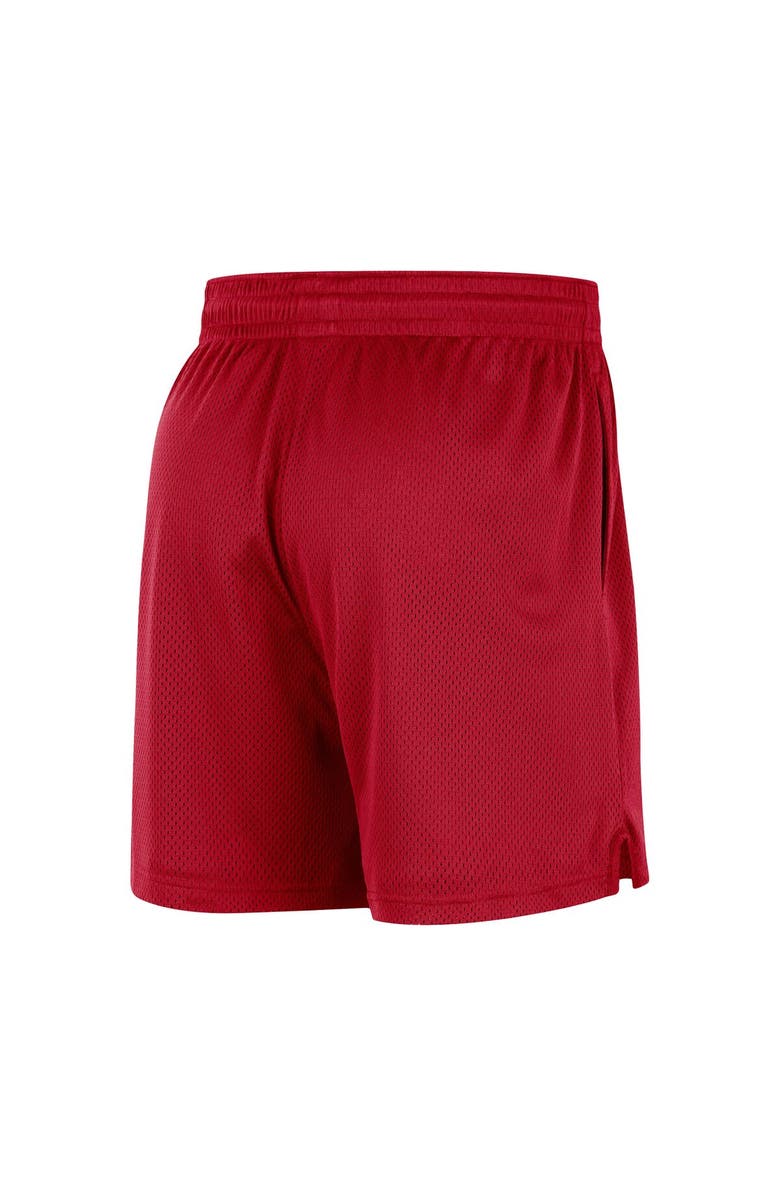 Nike Unisex Nike Red Washington Wizards Warm Up Performance Practice Shorts, Alternate, color, Red