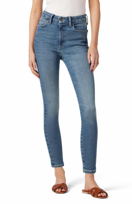 The Snapback High Waist Honey Ankle Skinny Jeans