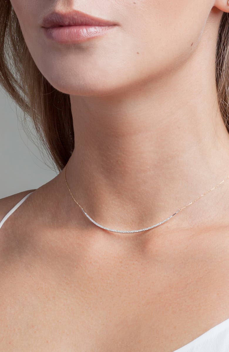 Adina Reyter Curve Collar Necklace, Alternate, color, 