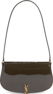 Saint Laurent Mini Voltaire Patent Leather Shoulder Bag