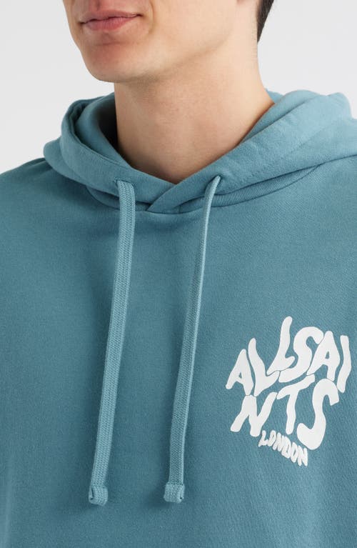 Allsaints Orlando Logo Graphic Hoodie