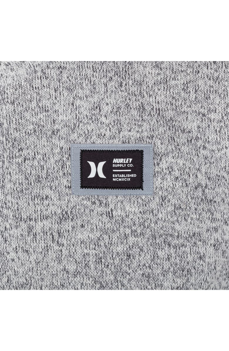 Hurley Mesa Ridgeline Quarter Zip Fleece Sweatshirt, Alternate, color, 