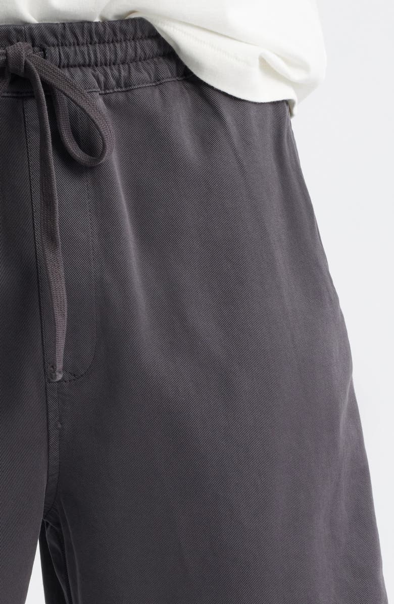 Carhartt Work In Progress Floyde Lyocell & Cotton Twill Drawstring Shorts, Alternate, color, 