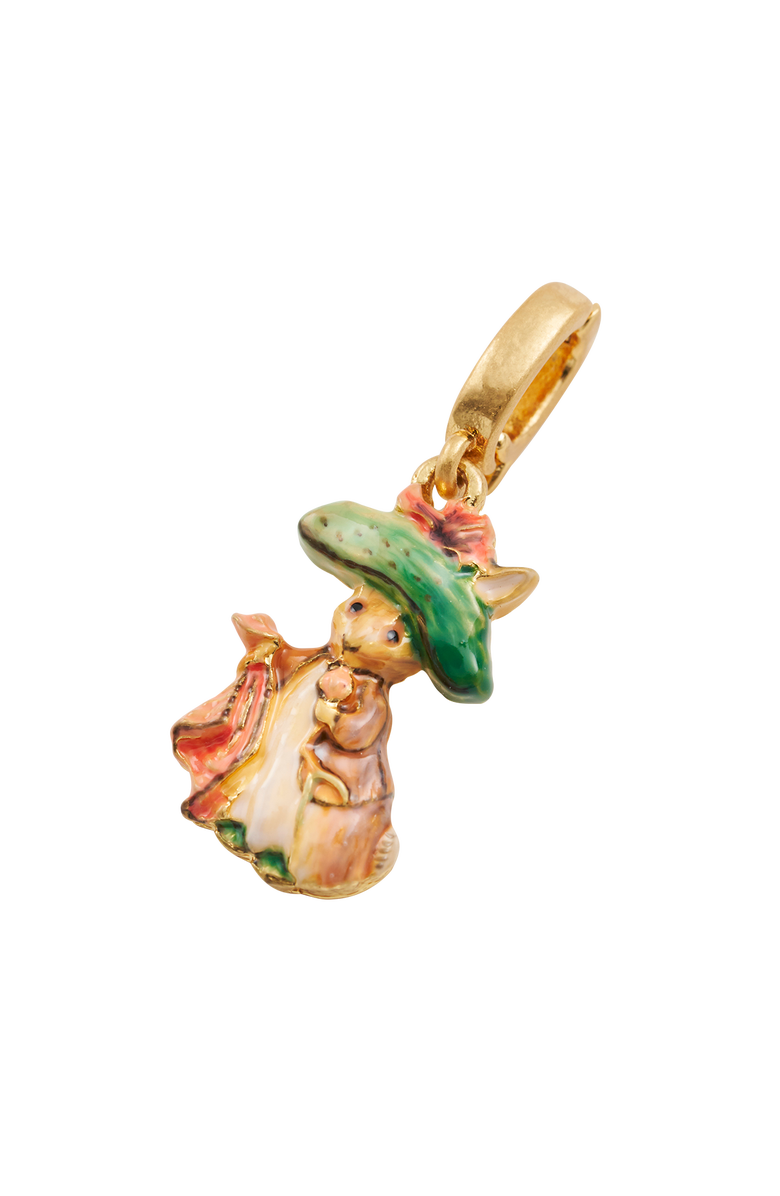 Fable England x Peter Rabbit Benjamin Charm, Alternate, color, Gold