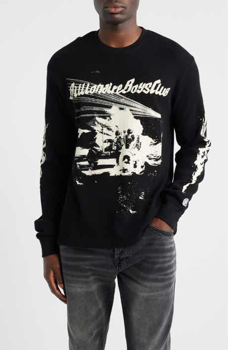 Billionaire Boys Club I Need Space Long Sleeve Cotton Knit Shirt