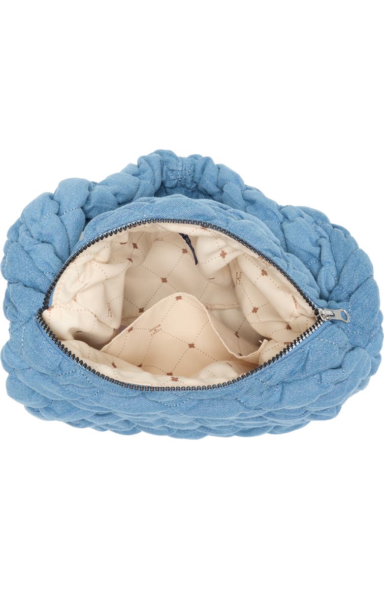 Lucky Brand Joan Quilted Shoulder Bag, Alternate, color, Blue