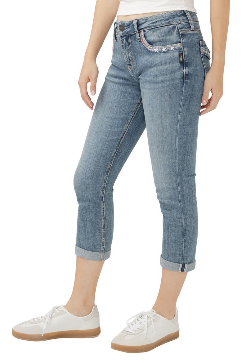 Elyse Capri Jeans, Alternate, color, FREEDOM