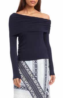 Ashley One-Shoulder Rib Top