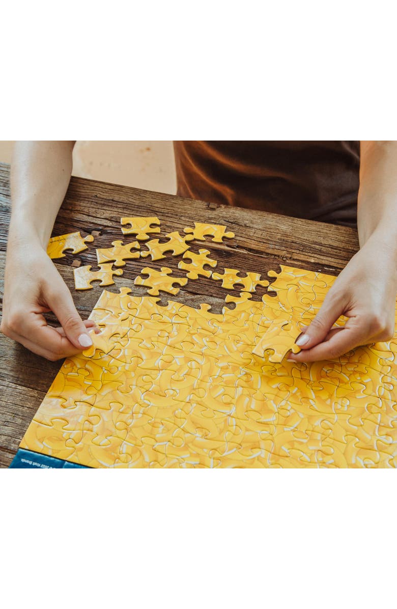 Toynk Kraft Macaroni and Cheese 100-Piece Jigsaw Puzzle 4-Pack | Toynk Exclusive, Alternate, color, Yellow
