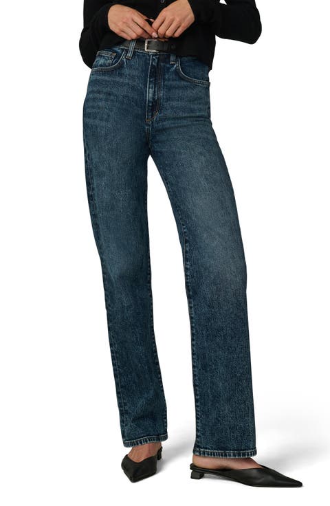 The Margot High Waist Relaxed Straight Leg Jeans (Kindness)