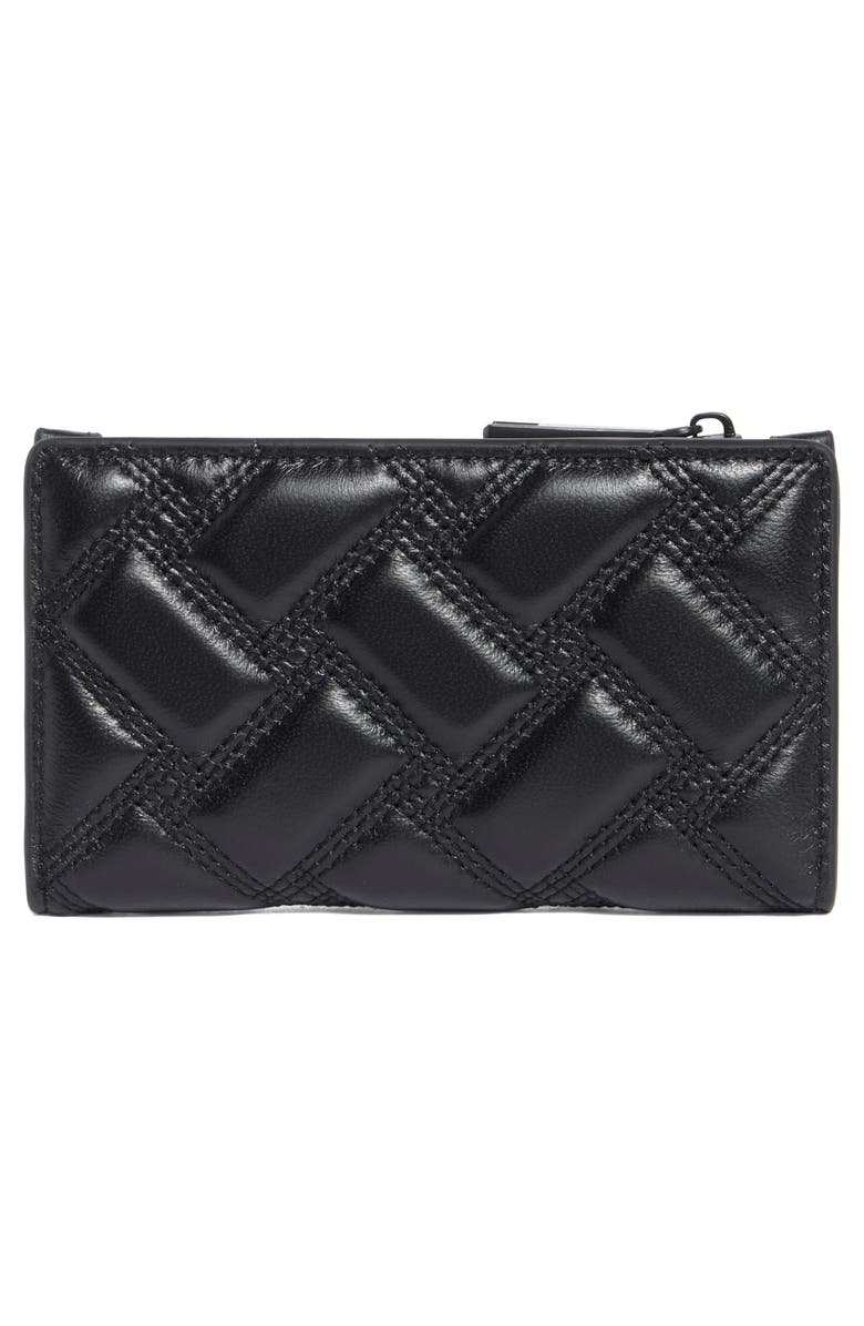 Kurt Geiger London Kensington Quilted Leather Bifold Wallet, Alternate, color, Black