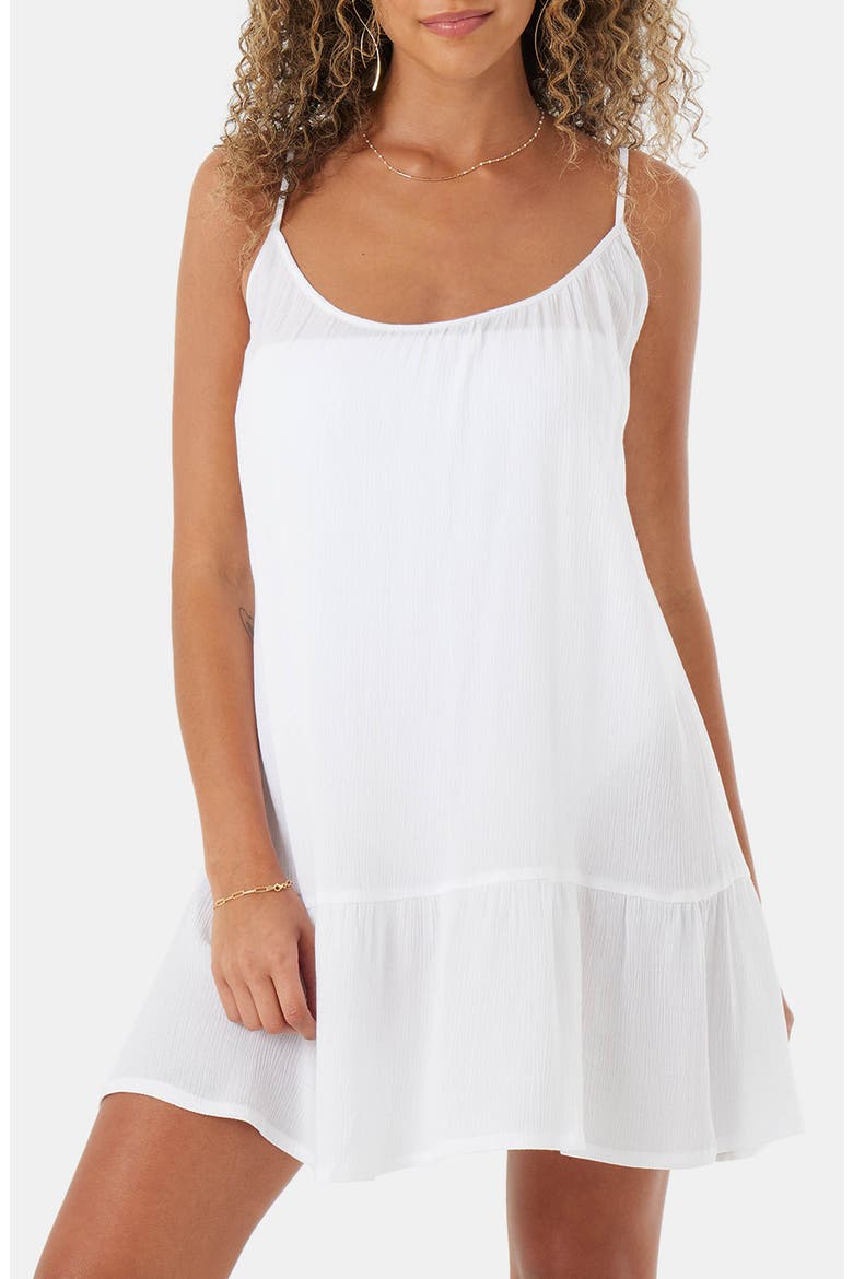 Summer Fling Mini Cover-Up Sundress, Main, color, WHITE