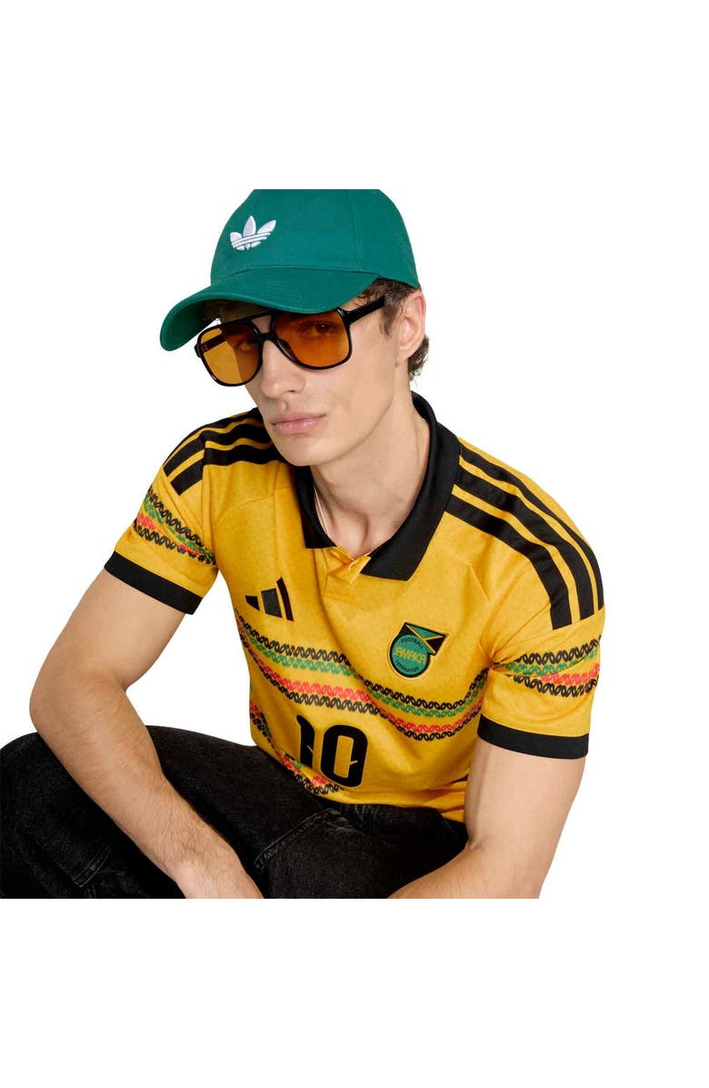 adidas Men's adidas Bob Marley Yellow Jamaica National Team 2026 Home Replica Jersey, Alternate, color, Yellow