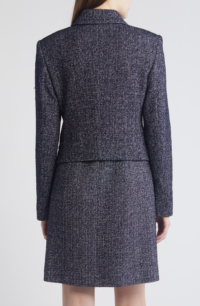 BOSS Jaxson Tweed Jacket, Alternate, color, Insignia Blue Tweed