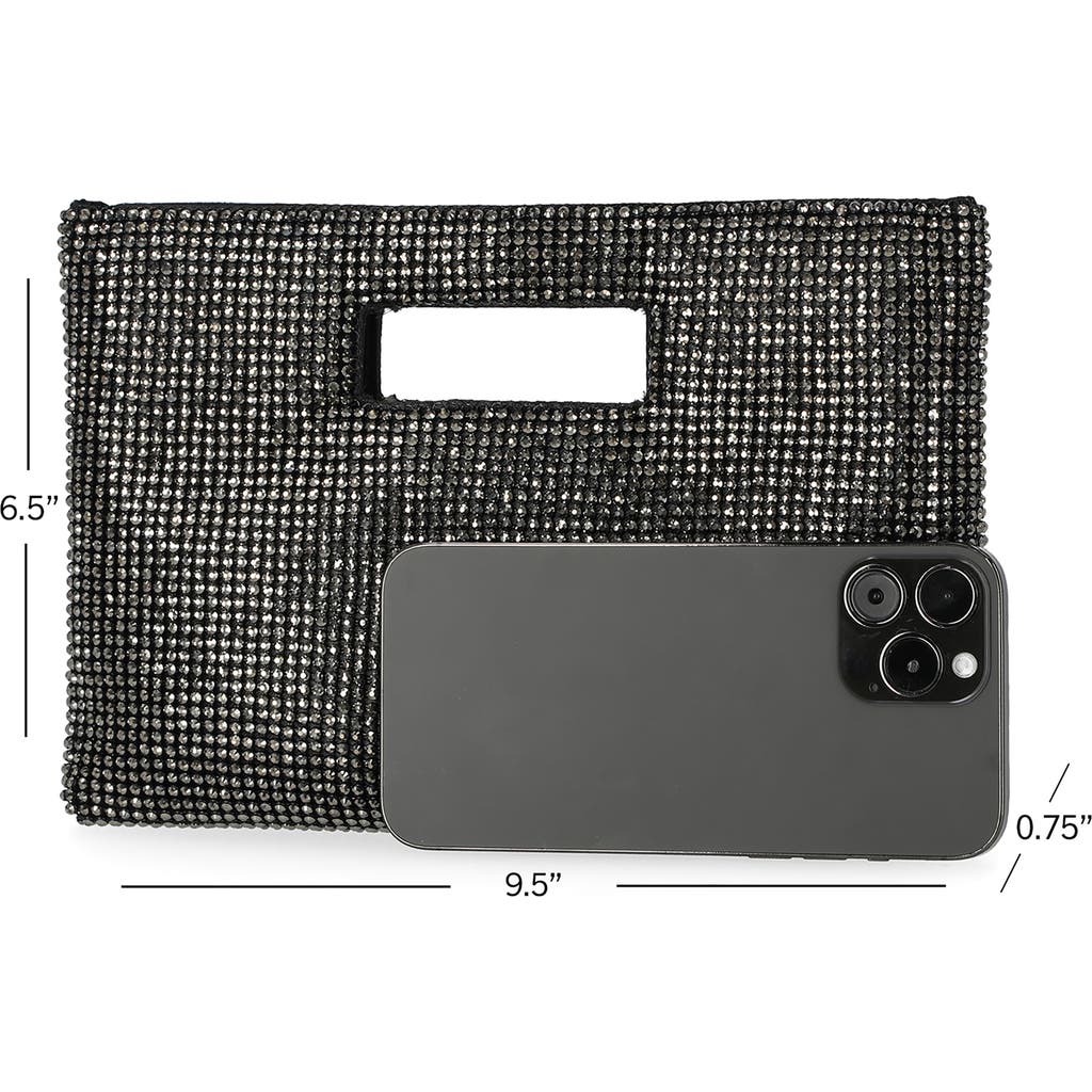 Jessica Mcclintock Asher Cut Out Handle Clutch