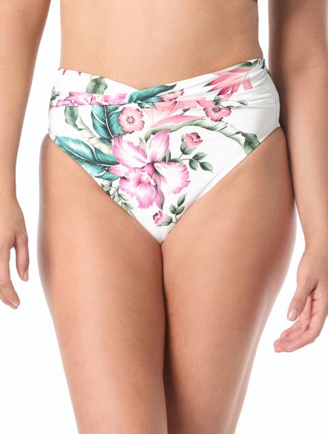 Tyra High Waist Twist Bikini Swim Bottom