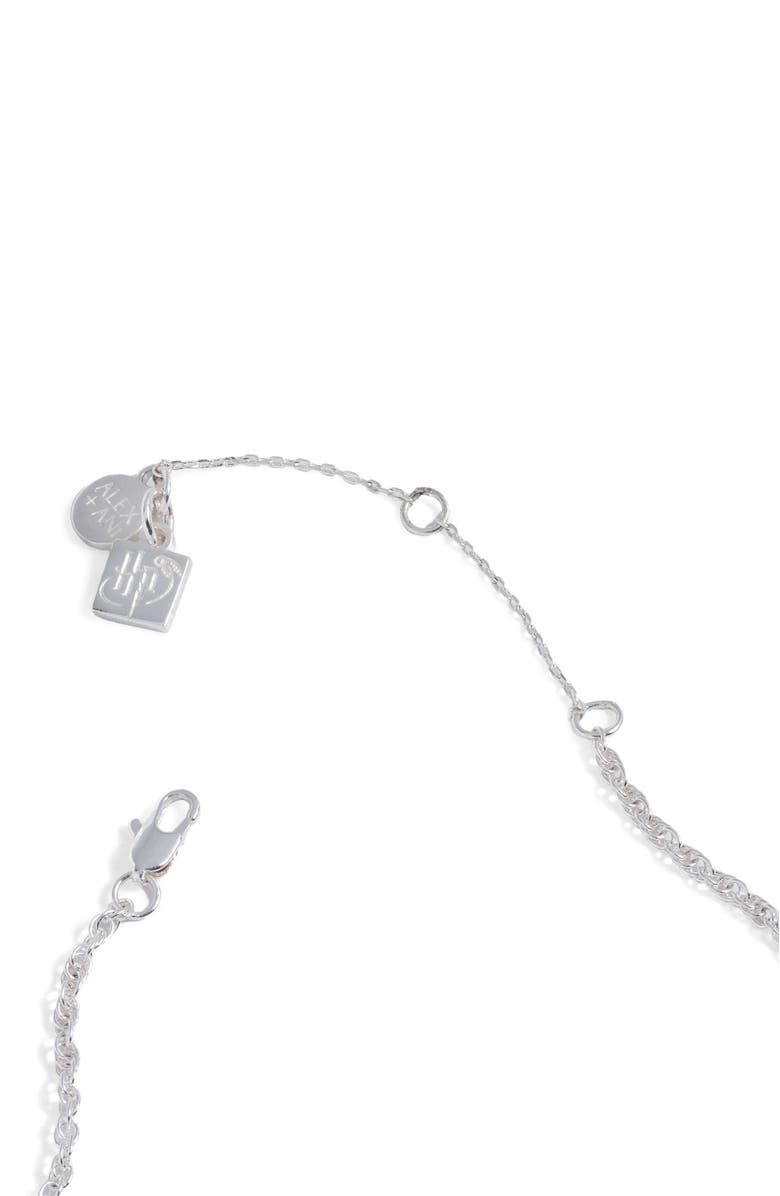 Alex and Ani Harry Potter<sup>™</sup> The Ones That Love Us Necklace, Alternate, color, Silver