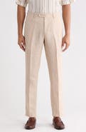 Tommy Hilfiger Flat Front Linen Trousers