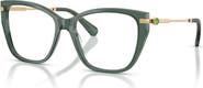Swarovski 53mm Cat Eye optical glasses