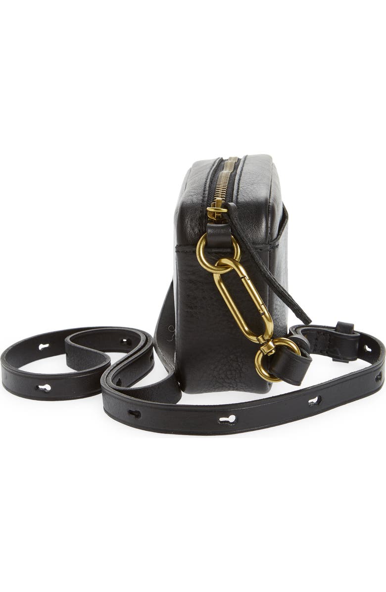 Madewell Mini The Leather Carabiner Crossbody Bag, Alternate, color,