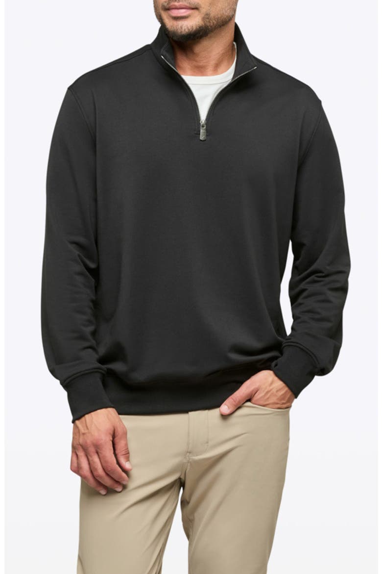 Hyperloop Quarter Zip, Main, color, BLACK