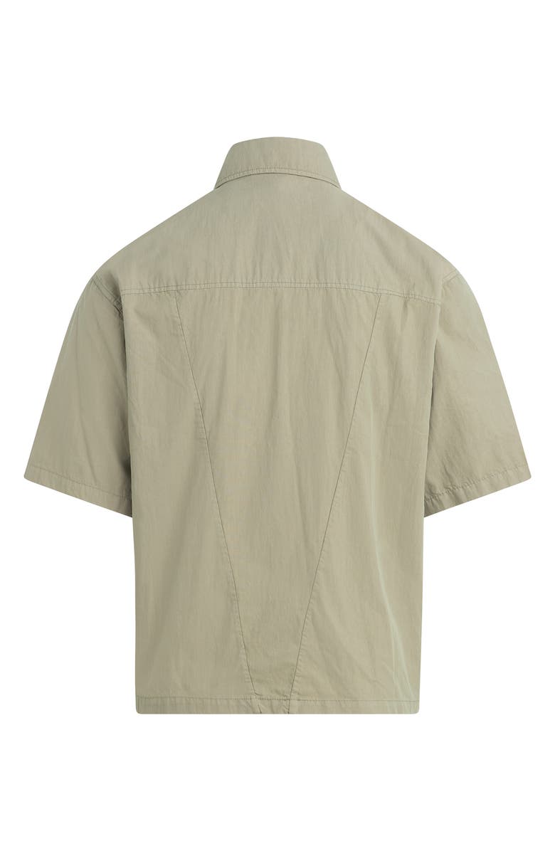 Hudson Jeans Short Sleeve Utility Shirt, Alternate, color, Cactus