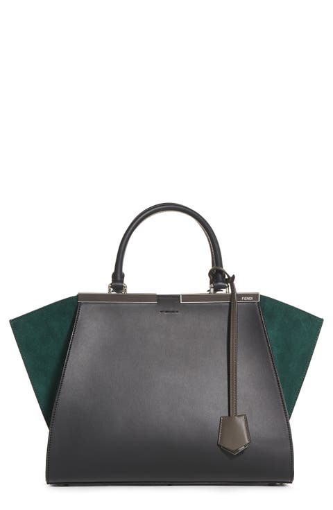 3Jours Baltico Leather & Suede Shopper