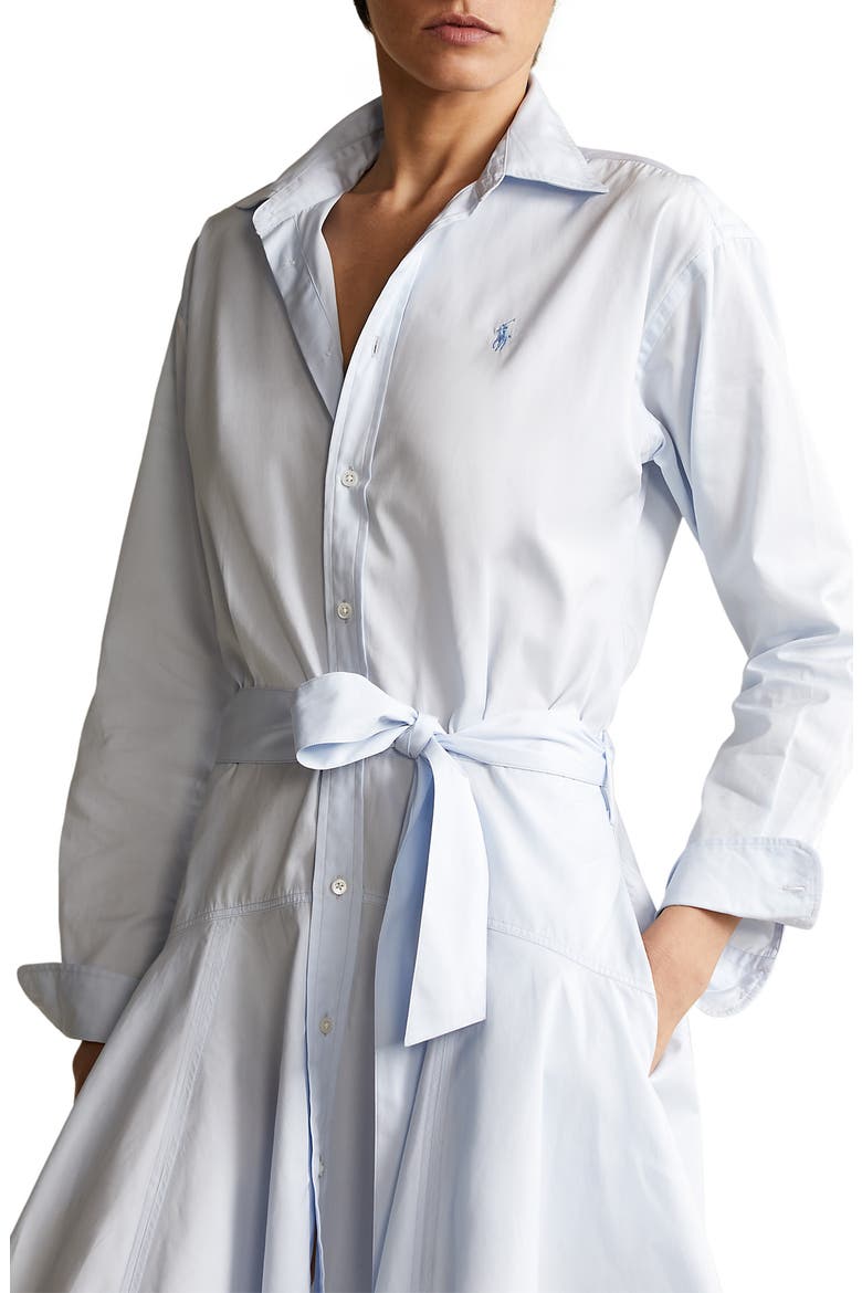 Shirtdress, Alternate, color, BERYL BLUE