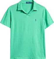Polo Ralph Lauren Standard Fit Cotton & Linen Polo