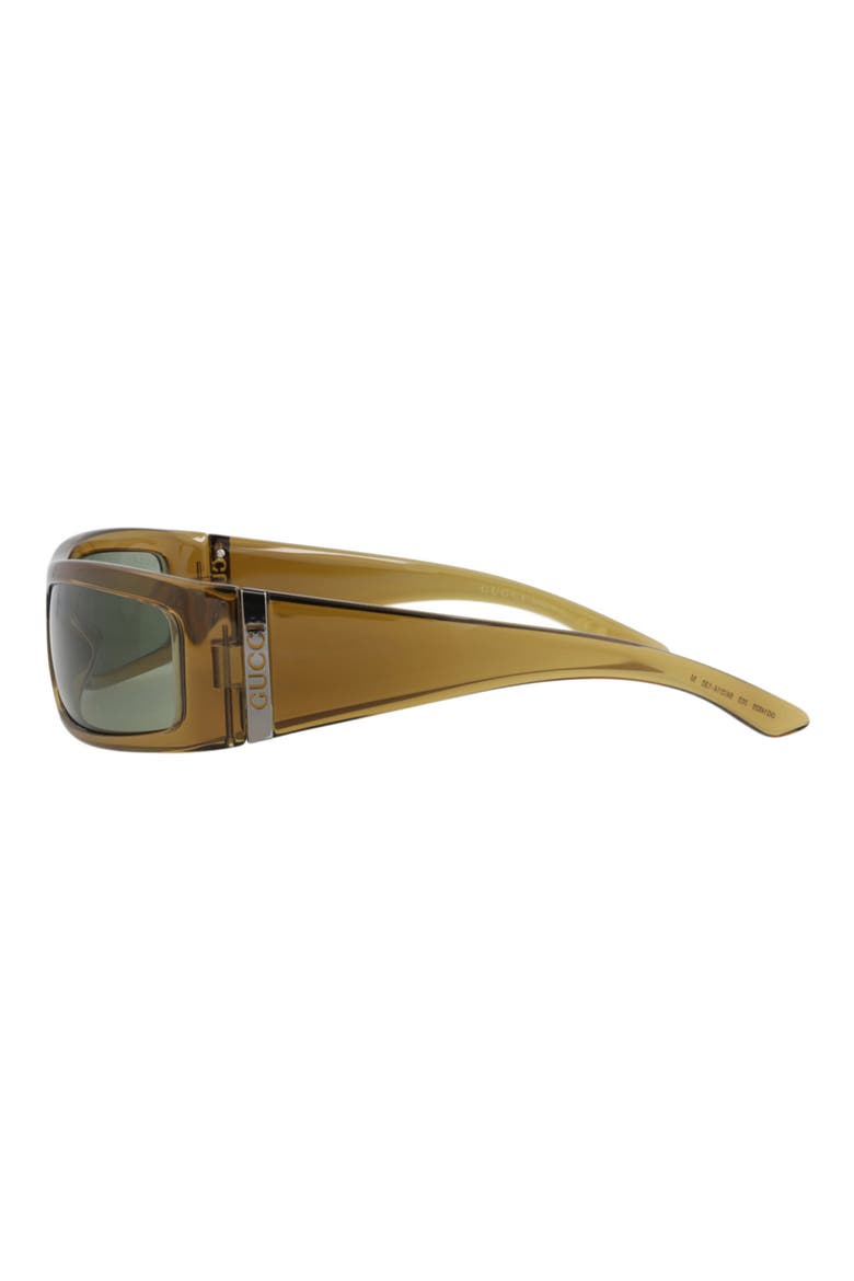 64mm Oversize Square Sunglasses, Alternate, color, BROWN BROWN GREEN