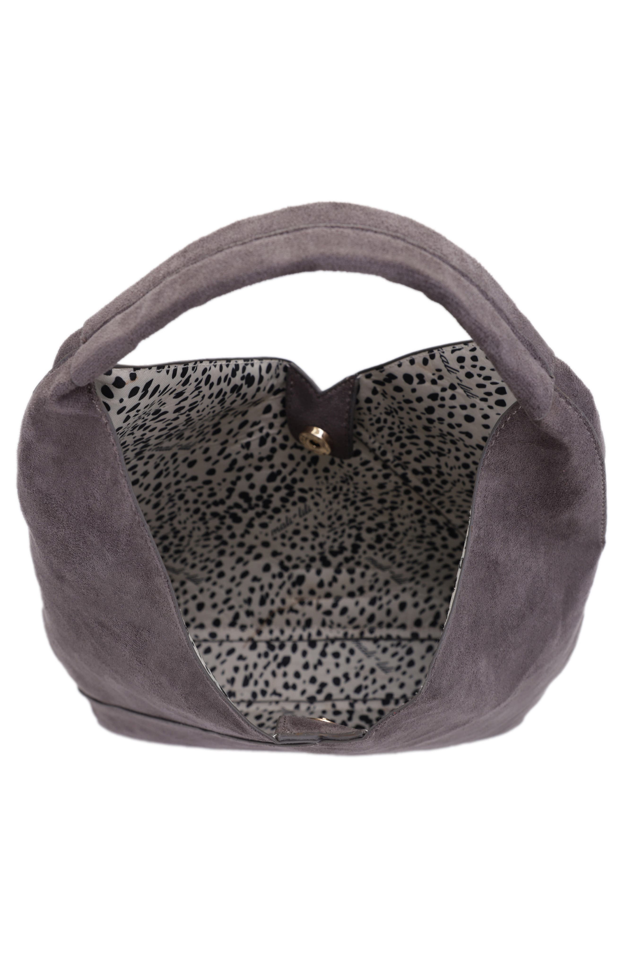 Mali + Lili Ali Small Vegan Leather Hobo Bag, Alternate, color, 
