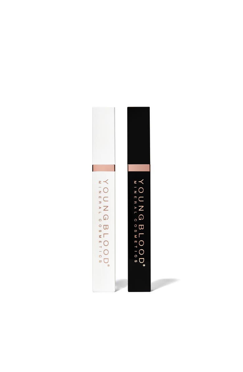 Youngblood Mineral Cosmetics Power Couple - Mascara/Primer Duo, Main, color, Black