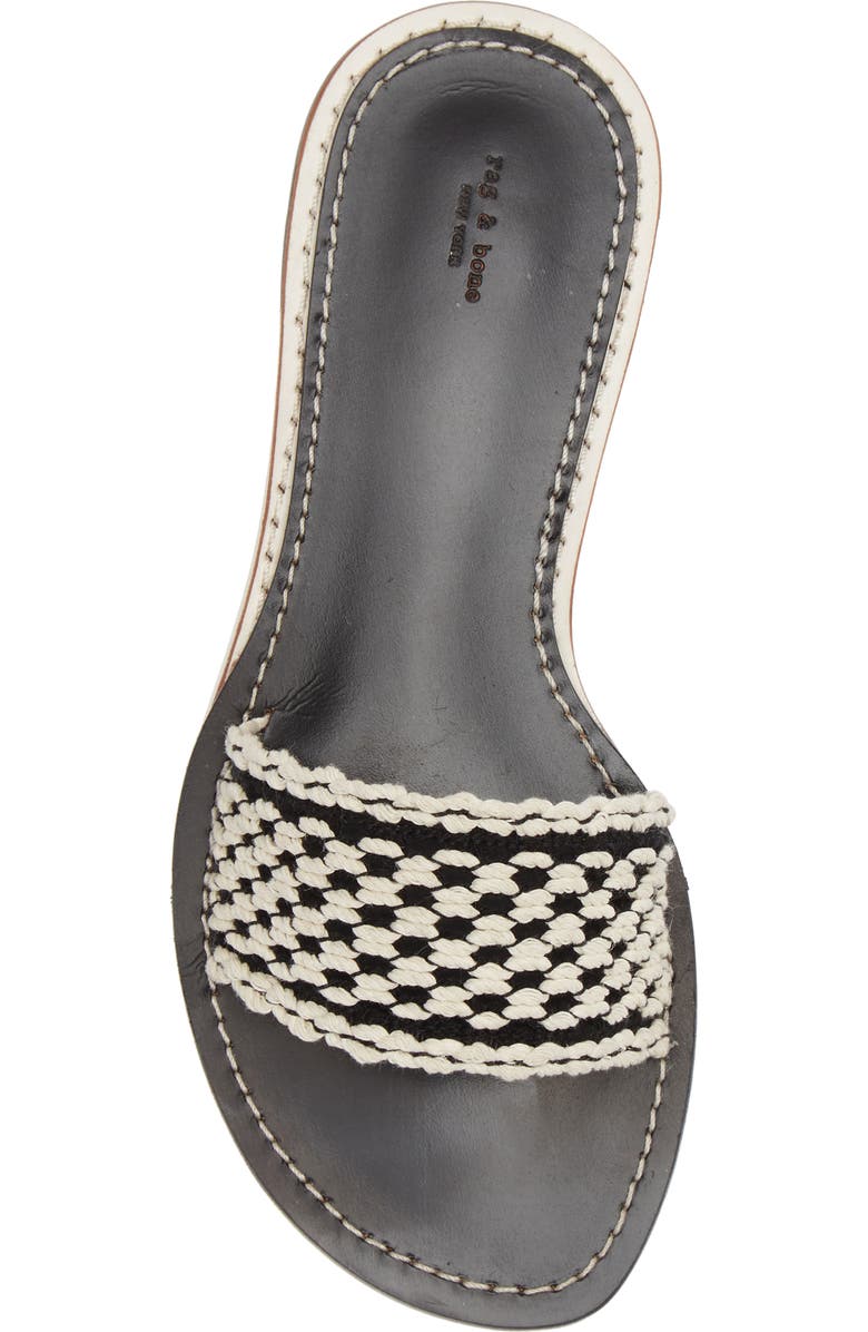 rag & bone Melrose Slide Sandal, Alternate, color,