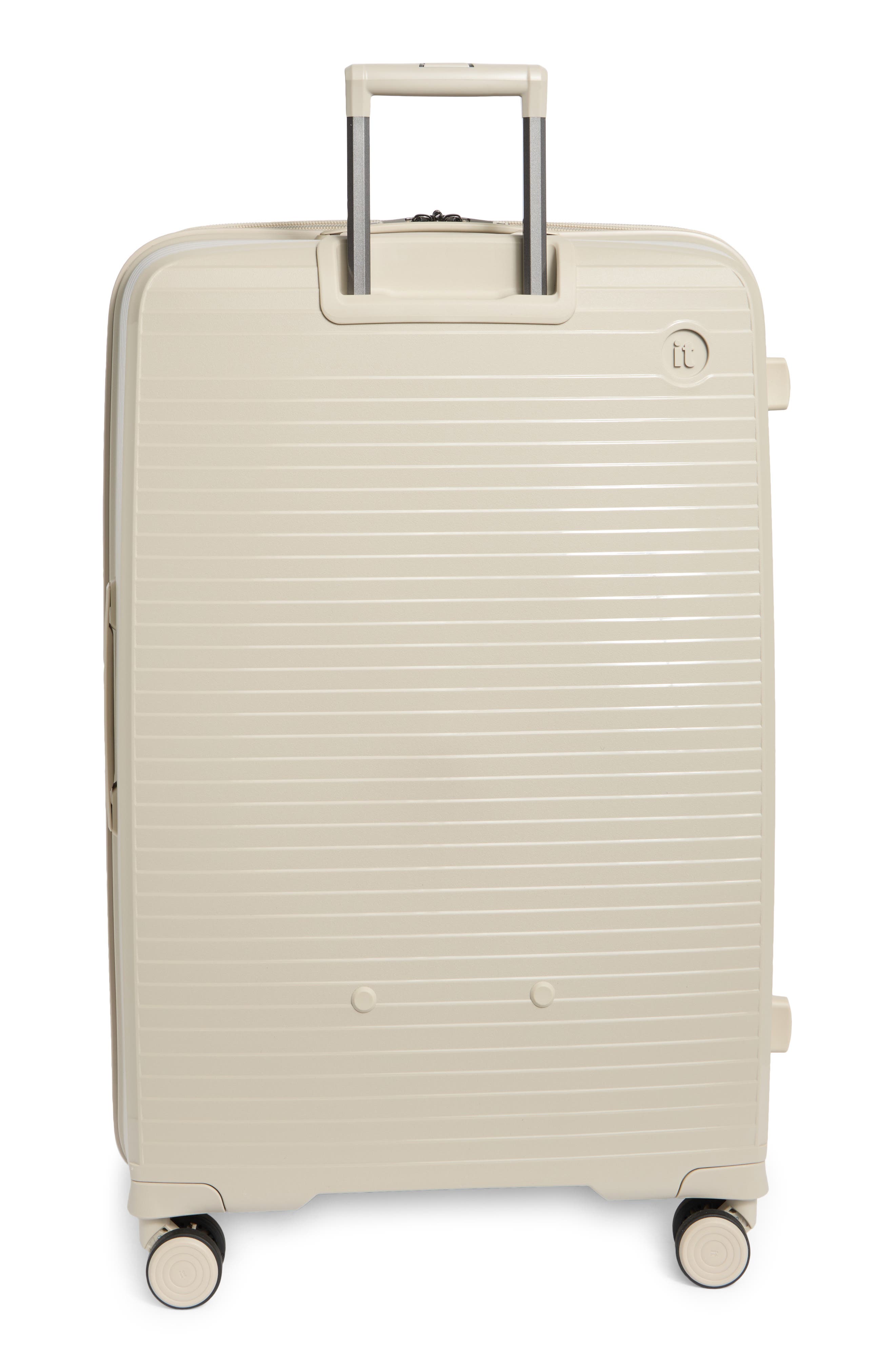 IT LUGGAGE Spontaneous 30-Inch Hardside Checked Expandable Spinner, Alternate, color, Feather Gray