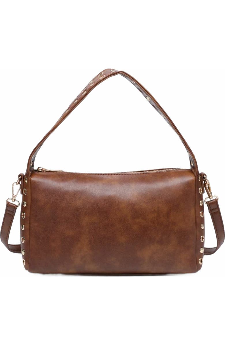 MODA LUXE Jane Clutch, Main, color, Cognac