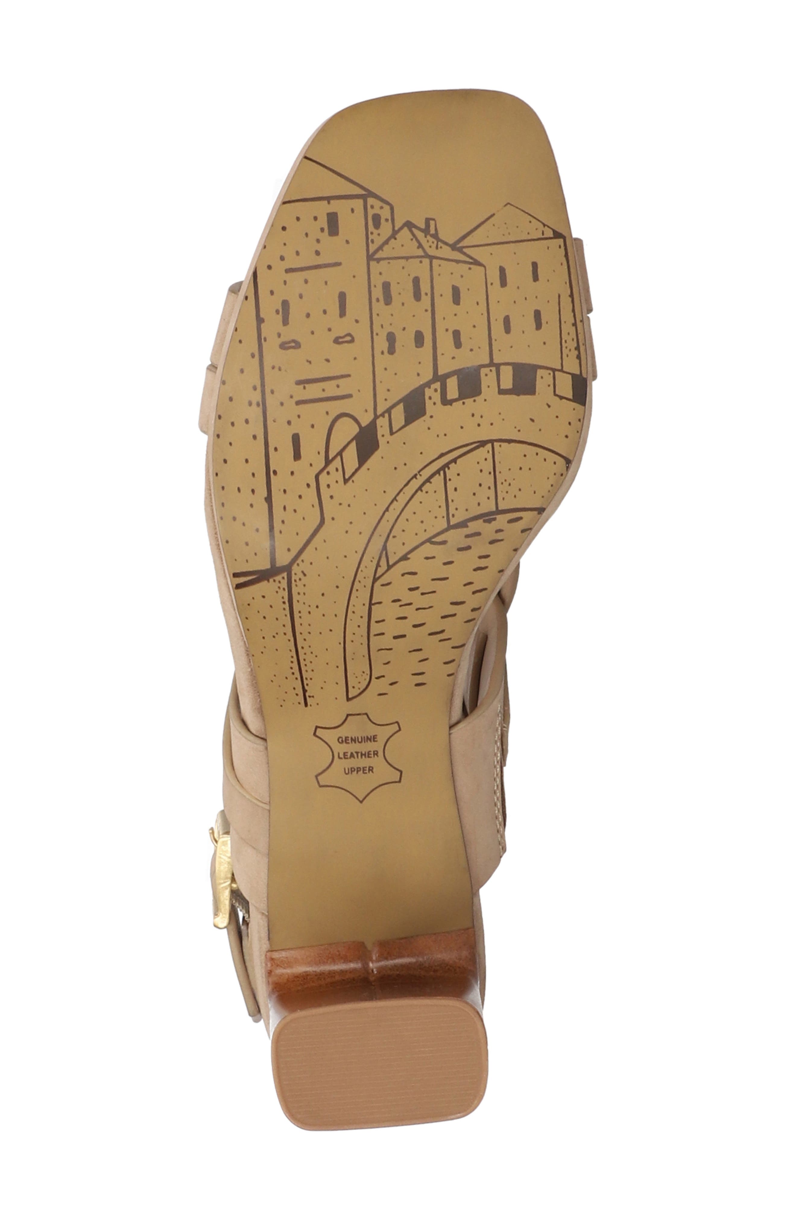 Desoto Slingback Sandal, Alternate, color, NATURAL LEATHER