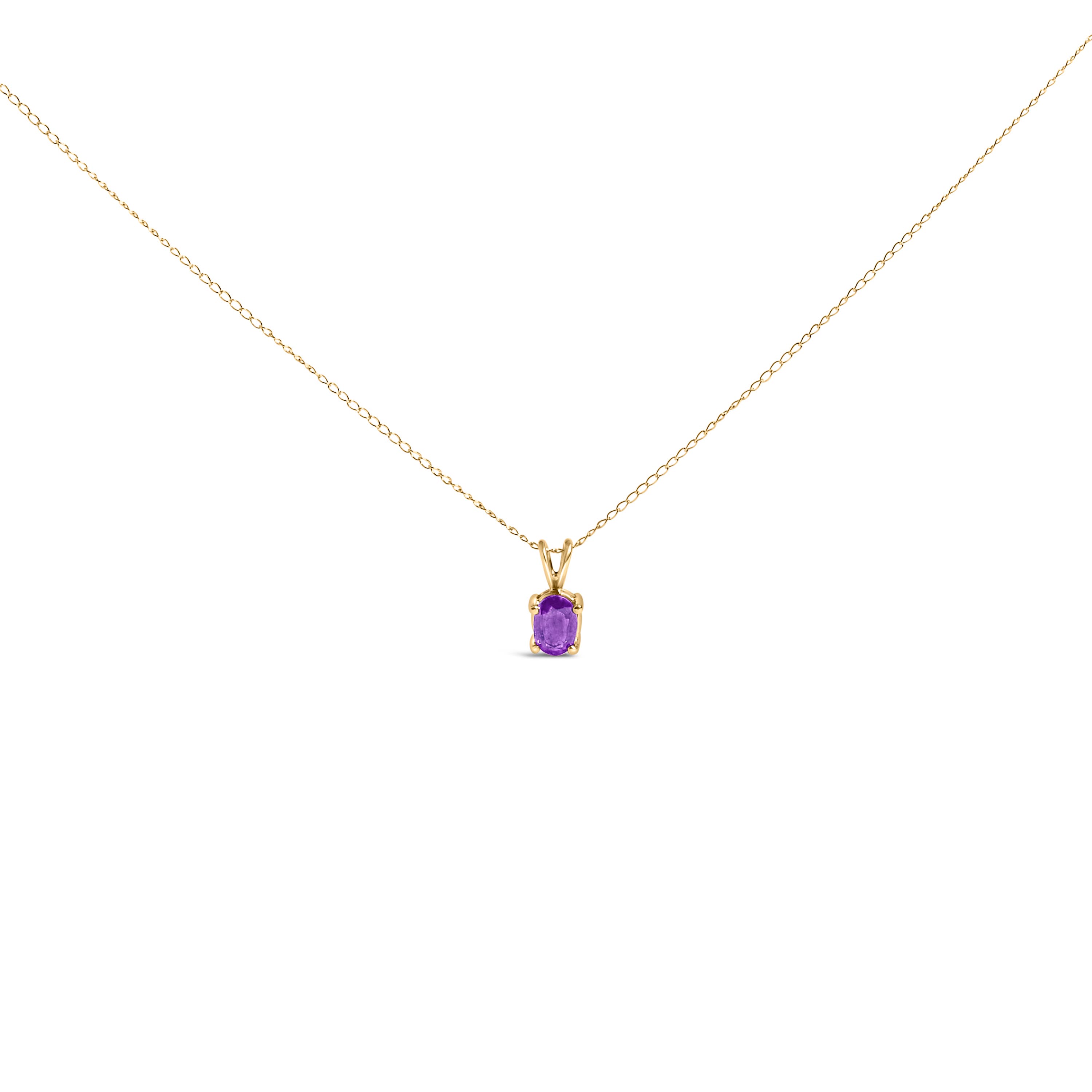 Purple Amethyst | Yellow