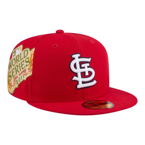Men's New Era  Red St. Louis Cardinals Hidden Hit 59FIFTY Fitted Hat