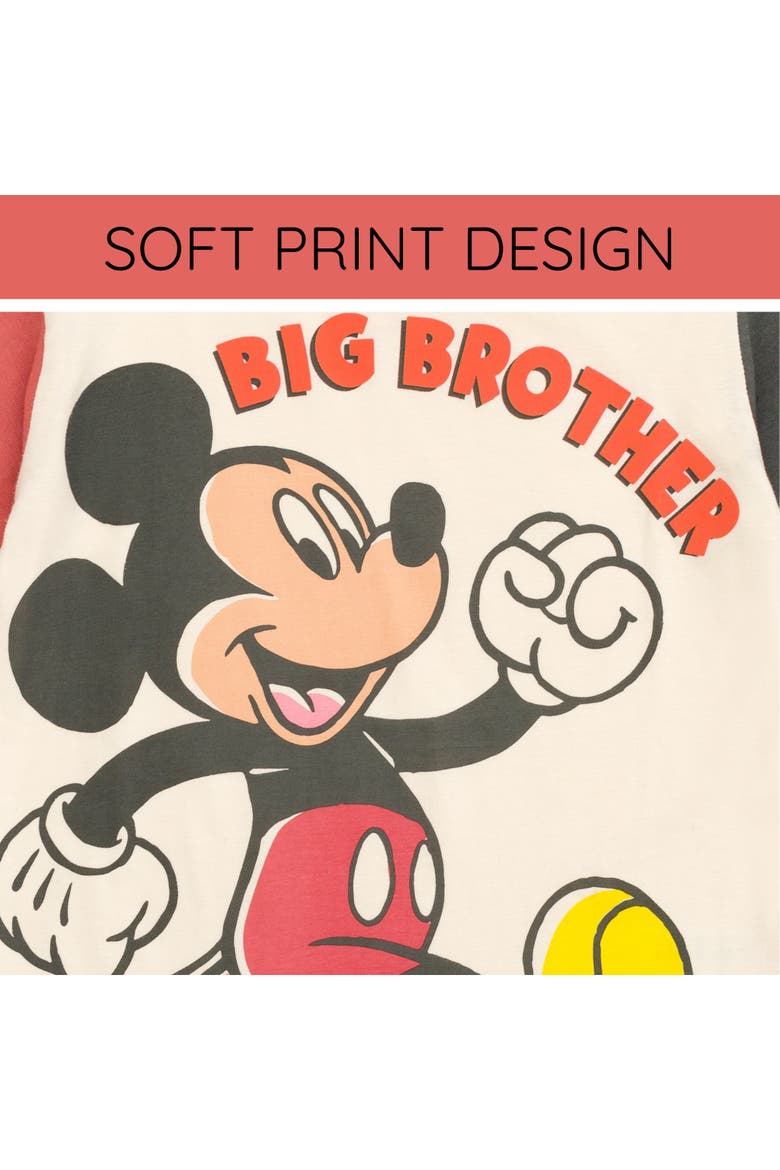 Mickey Mouse Short Sleeve T-Shirt, Alternate, color, Ivory Mickey Mouse