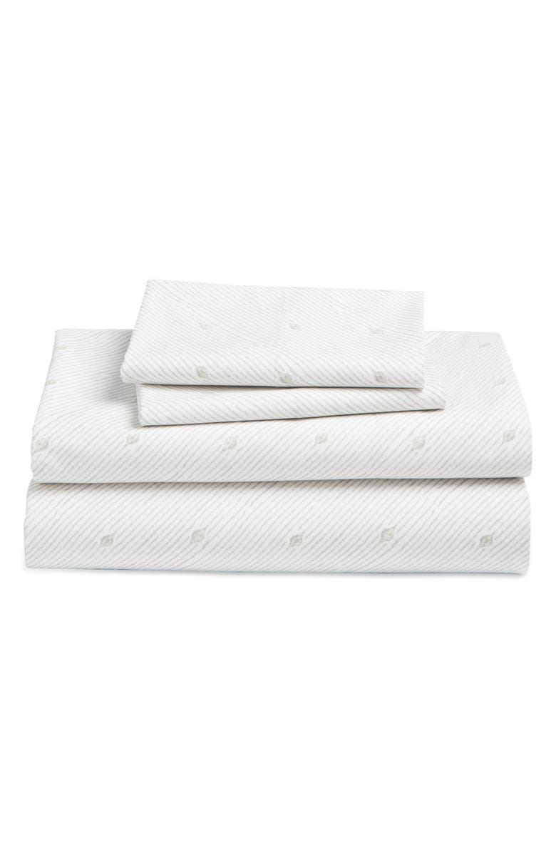 Nordstrom Spindle Stripe Percale Sheet Set, Main, color, 