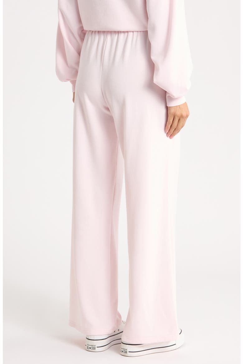 Loved Fleece Wide Leg Pants, Alternate, color, PINK PRIMROSE