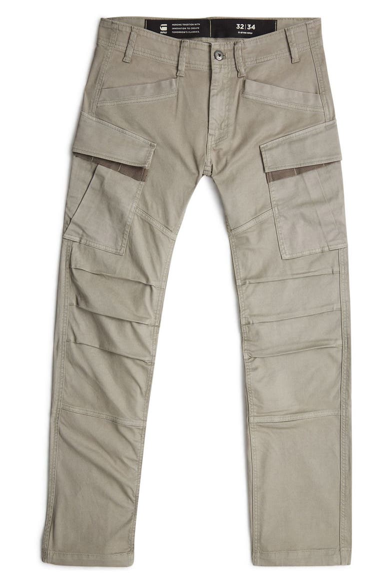 3D Regular Straight Cargo Pants, Main, color, ELEPHANT SKIN GD